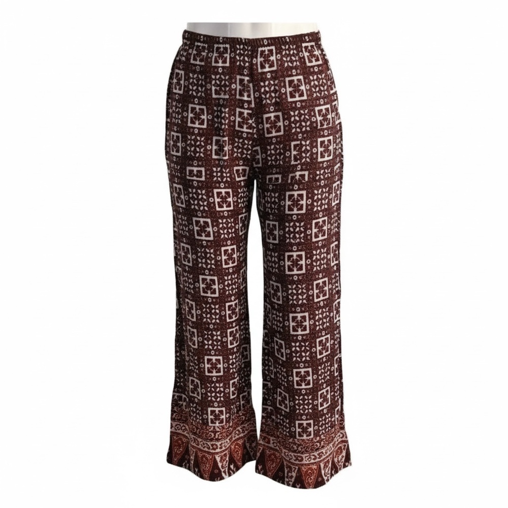 MINKPINK | Red Tiki Women's Palazzo‎ Pants, Size Small